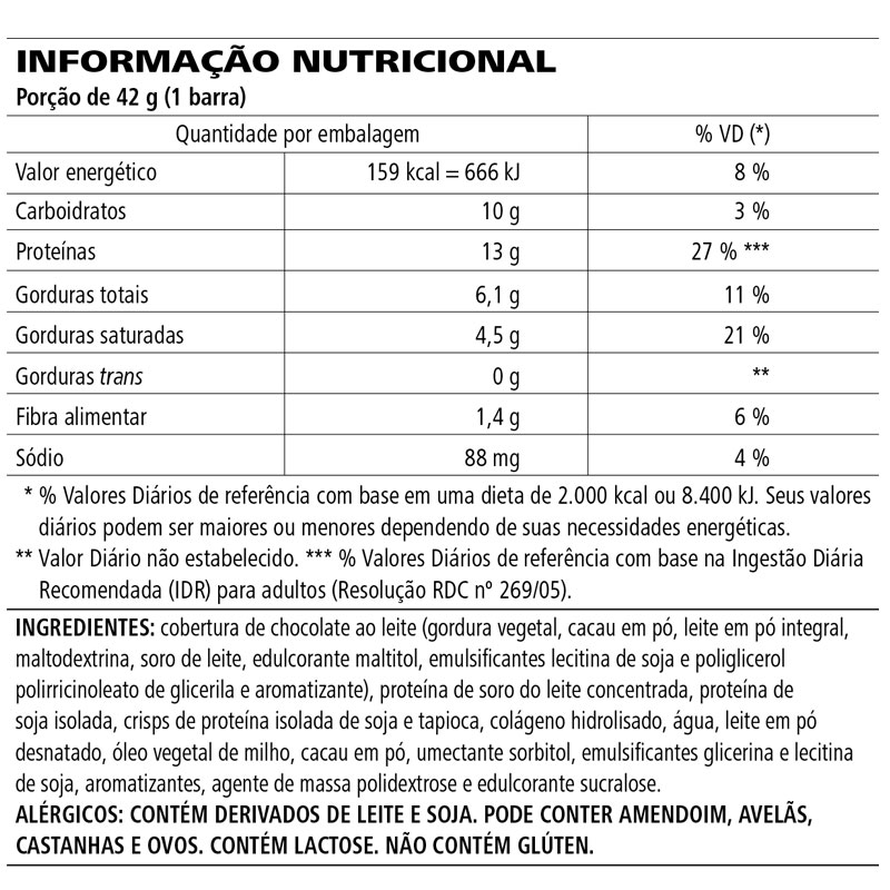 
                  
                    Barra de Proteína Crunch Doce de leite 42g  - Herbalife
                  
                