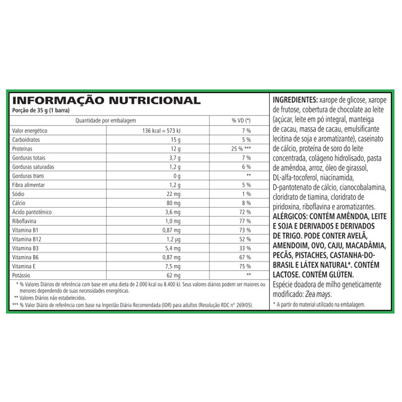 
                  
                    Barras de Proteína Vanilla Almond - Herbalife - 7 Barras por Caixa - 245g
                  
                
