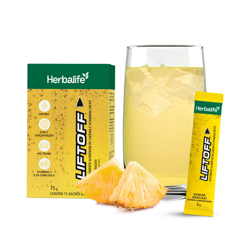 
                      
                        Liftoff Abacaxi 15 Sachês – 5g Cada - Herbalife
                      
                    