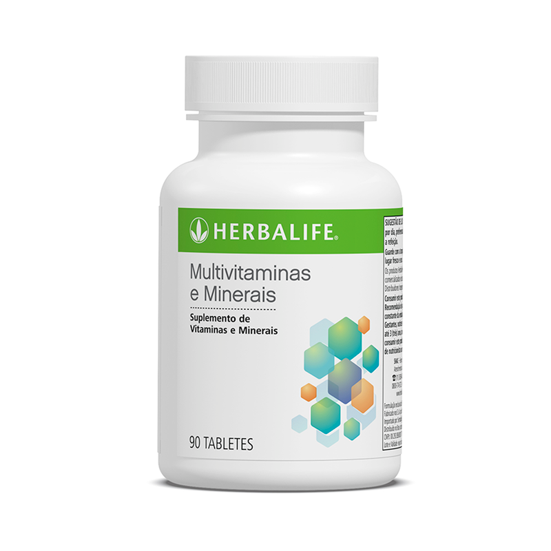 Multivitaminas e Minerais 90 Tabletes - Herbalife