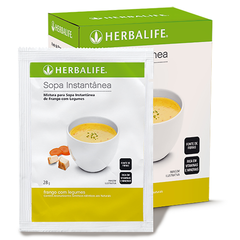 
                      
                        Sopa Instantânea Frango com Legumes 7 Sachês - Herbalife
                      
                    