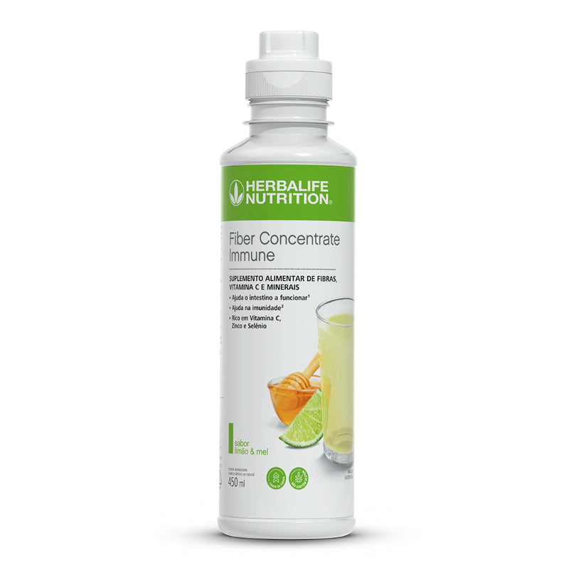 Fiber Concentrate Immune Limão e Mel 450mL - Herbalife