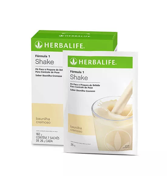 Shake Sachê Baunilha Cremoso 182g - Herbalife